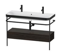 Duravit Duravit Meuble-lavabo Happy D.2 Plus 117,5x49 cm, 1 trou, console, noyer satiné Quantité:1