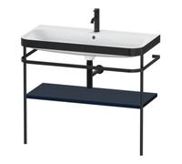 Duravit Duravit Meuble lavabo Happy D.2 Plus 97,5x49 cm, 1 T, bleu mat, avec console Quantité:1