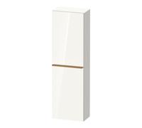 Duravit Duravit Meuble semi-haut D-Neo 40x24cm, 1 porte, 4 étagères, à droite, blanc brillant Quantité:1