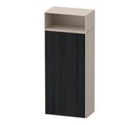 Duravit Duravit Meuble semi-haut Zencha 40x24x96,1 cm, 1 porte, À gauche, E noir/tau mat Quantité:1