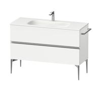 Duravit Sivida Meuble sous-lavabo, 2 tiroirs, poignée profilée chromée, 1210x477x592mm, pour Sivida, SV4653010180000