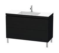 Duravit Duravit Meuble sous lavabo c-bonded L-Cube 120x48 cm, 1 tiroir, E s, 2 coulisses, sur pied Quantité:1