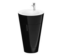 Duravit Duravit Meuble sous lavabo c-bonded Set Starck 1 56x86,4x60,5 cm, st, IB, chromé, noir hgl Quantité:1
