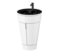Duravit Duravit Meuble sous-lavabo c-bonded Set Starck 1 56x86,4x60,5cm, deb., col. no, bl. laq. Quantité:1