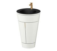 Duravit Duravit Meuble sous lavabo c-bonded Set Starck 1 56x86,4x60,5cm, st, G b ge, No w s-mat Quantité:1