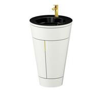 Duravit Duravit Meuble sous lavabo c-bonded Set Starck 1 56x86,4x60,5cm, st, G g p, No we. s-mat Quantité:1