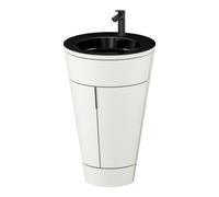 Duravit Duravit Meuble sous lavabo c-bonded Set Starck 1 56x86,4x60,5cm, st, G noir, No blanc s-mat Quantité:1