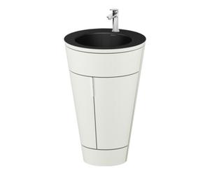Duravit Duravit Meuble sous-lavabo c-bonded Starck 1 56x86,4x60,5cm, st, G c, blanc mat nordique Quantité:1