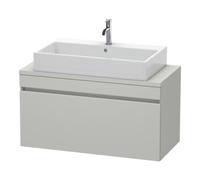 Duravit Duravit Meuble sous lavabo Com DuraStyle 100x47,8 cm, béton gris, 1 tiroir Quantité:1