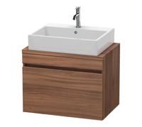 Duravit Duravit Meuble sous lavabo Com DuraStyle 70x47,8 cm, noyer naturel, pour console, 1 tiroir Quantité:1