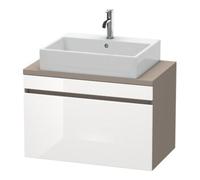 Duravit Duravit Meuble sous lavabo Com DuraStyle 80x47,8 cm, blanc hg/b ma, f Kons, 1 tiroir Quantité:1