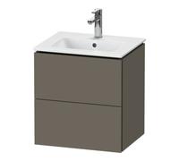 Duravit Duravit Meuble sous lavabo Compact L-Cube 52x42,1x55 cm, 2 tiroirs, blanc, surface mate satinée Quantité:1