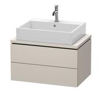 Duravit L-Cube Meuble sous-lavabo pour console, Compact, suspendu, 2 tiroirs, 720x400x477mm, LC580608383