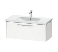 Duravit Duravit Meuble sous-lavabo D-Code 98,4x40x46 cm, 1 tiroir, blanc mat, poignées chrome Quantité:1