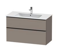 Duravit Duravit Meuble sous lavabo D-Neo 101x46,2 cm, noir/Base m, 1 tiroir, 1 coulisse Quantité:1