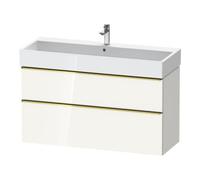 Duravit Duravit Meuble sous lavabo D-Neo 118,4x44,2 cm, blanc brillant, 1 porte, 1 tiroir Quantité:1