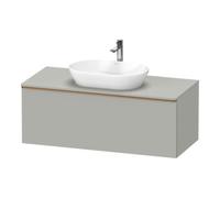 Duravit Duravit Meuble sous-lavabo D-Neo 120x55 cm, b chêne/gris, 1 tiroir, 1 plateau, suspendu Quantité:1