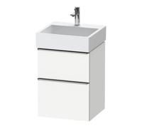 Duravit Duravit Meuble sous-lavabo D-Neo 48,4x44,2 cm, blanc brillant, 1 porte, 1 tiroir Quantité:1