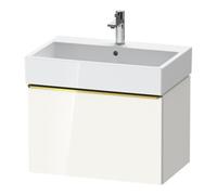 Duravit Duravit Meuble sous lavabo D-Neo 68,4x44,2 cm, blanc poli/haut brillant, 1 tiroir, suspendu Quantité:1