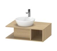 Duravit Duravit Meuble sous-lavabo D-Neo 80x55 cm, E N, 1 tiroir, 1 tablette, suspendu Quantité:1