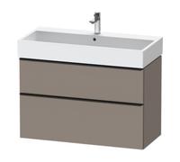 Duravit Duravit Meuble sous lavabo D-Neo 98,4x44,2cm, noir/Bas m, 1 porte, 1 tiroir Quantité:1