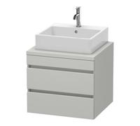 Duravit Duravit Meuble sous-lavabo DuraStyle 60x54,8 cm, béton gris, 2 tiroirs, f Kons Quantité:1