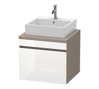 Duravit Duravit Meuble sous lavabo DuraStyle 60x54,8 cm, blanc hg/b ma, avec 1 tiroir Quantité:1