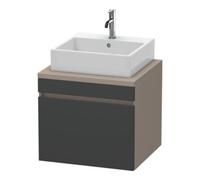 Duravit Duravit Meuble sous lavabo DuraStyle 60x54,8 cm, gris m/bas ma, f Kons, 1 tiroir Quantité:1