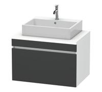 Duravit Duravit Meuble sous lavabo DuraStyle 80x54,8 cm, gris m/we ma, f Kons, 1 tiroir Quantité:1