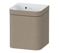 Duravit Duravit Meuble sous-lavabo Happy D.2 Plus 40x36 cm, 1 tiroir, raccord gauche, sans siphon, lin Quantité:1