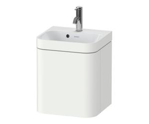 Duravit Duravit Meuble sous lavabo Happy D.2 Plus 40x36cm, 1 tiroir, raccord gauche, avec HL, blanc semi-mat Quantité:1