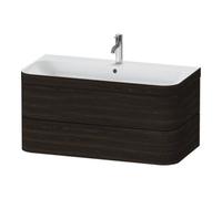 Duravit Duravit Meuble sous-lavabo Happy D.2 Plus 97,5x49 cm, 1 HL, noyer, 2 tiroirs Quantité:1