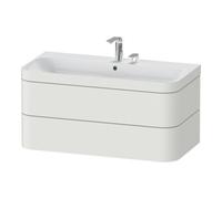 Duravit Duravit Meuble sous-lavabo Happy D.2 Plus 97,5x49 cm, 2 portes, No we s-mat, 2 tiroirs Quantité:1