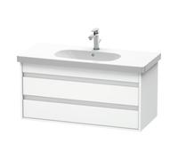 Duravit Duravit Meuble sous lavabo Ketho 100x45,5 cm, blanc mat, 2 tiroirs, suspendu Quantité:1