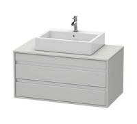 Duravit Duravit Meuble sous lavabo Ketho 100x55 cm, bg m, f AWT milieu, 2 tiroirs Quantité:1