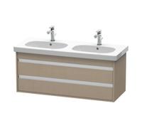 Duravit Duravit Meuble sous-lavabo Ketho 115x45,5 cm, blanc mat, 2 tiroirs, suspendu Quantité:1