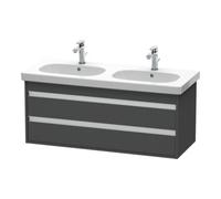 Duravit Duravit Meuble sous-lavabo Ketho 115x45,5 cm, graph ma, 2 tiroirs, suspendu Quantité:1