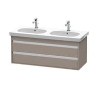 Duravit Duravit Meuble sous-lavabo Ketho 115x45,5 cm, mat, 2 tiroirs, suspendu Quantité:1