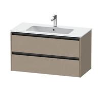 Duravit Duravit Meuble sous-lavabo Ketho.2 101x48 cm, blanc mat, 2 tiroirs, suspendu Quantité:1