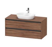 Duravit Duravit Meuble sous lavabo Ketho.2 120x55 cm, N N, Pl avec 1 découpe, suspendu mural Quantité:1