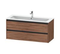 Duravit Ketho.2 bâti-support pour lavabo suspendu, 2 tiroirs, 1210x550x480mm, pour ME by Starck 233612,236112, K25265079790000