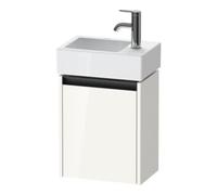 Duravit Duravit Meuble sous lavabo Ketho.2 36,4x23,8 cm, angle gauche, blanc brillant, 1 porte, suspendu Quantité:1