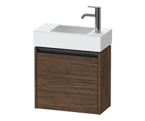 Duravit Duravit Meuble sous-lavabo Ketho.2 48,4x23,8 cm, coin gauche, chêne foncé, 1 porte, suspendu Quantité:1