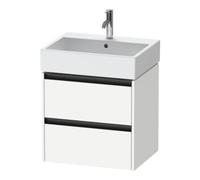 Duravit Duravit Meuble sous-lavabo Ketho.2 58,4x46 cm, blanc mat, 2 tiroirs, suspendu Quantité:1
