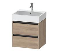 Duravit Duravit Meuble sous-lavabo Ketho.2 58,4x46cm, œuf marbré, 2 tiroirs, suspendu Quantité:1