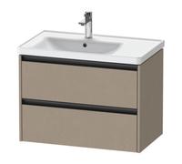 Duravit Duravit Meuble sous-lavabo Ketho.2 78,4x45,5x54,9 cm, avec siphon à gauche, sans éclairage Quantité:1