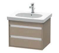 Duravit Duravit Meuble sous-lavabo Ketho 60x45,5 cm, blanc, 2 tiroirs, suspendu Quantité:1