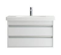 Duravit Duravit Meuble sous lavabo Ketho 80x45,5 cm, blanc mat, 2 tiroirs, suspendu Quantité:1