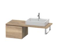 Duravit L-Cube Meuble bas pour console, 1 tiroir, 520x400x547mm, LC583205555