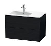 Duravit Duravit Meuble sous lavabo L-Cube 82x48,1x55 cm, 2 tiroirs, évier à gauche, blanc œuf Quantité:1